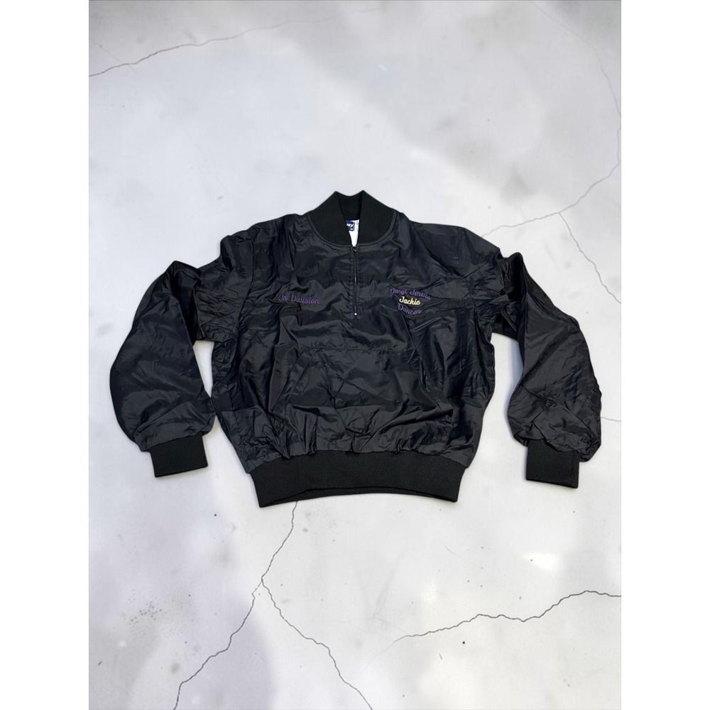 Holloway Windbreaker Jacket Mens Medium Black USA Dance Embroidery M